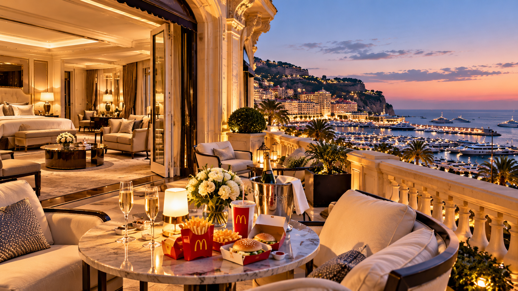Sea View Suite with Terrace — Hôtel de Paris Monte-Carlo